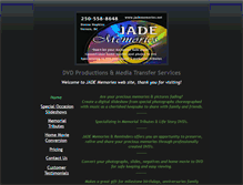 Tablet Screenshot of jadememories.net